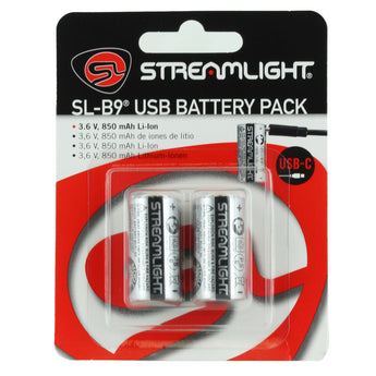 Streamlight SL-B9 Battery Pack - 1 PC Bulk, 2PK, or 8PK