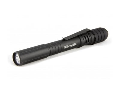 TerraLUX LightStar 80 - High CRI LED Flashlight - 80 Lumens -Includes 2 x AAA Batteries - Black (TLF-802AAA-BLK)