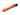 TerraLUX / Lightstar Corp. LightStar 80 - High CRI LED FLashlight - 80 Lumens - Includes 2 x AAA Batteries - Orange (TLF-802AAA-OR)