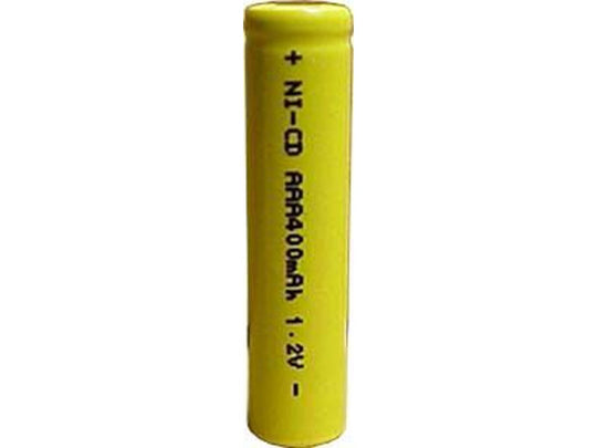 AAA NiCad Button Top Rechargeable Battery 400 mAh (R1ED-GAAA400-B)