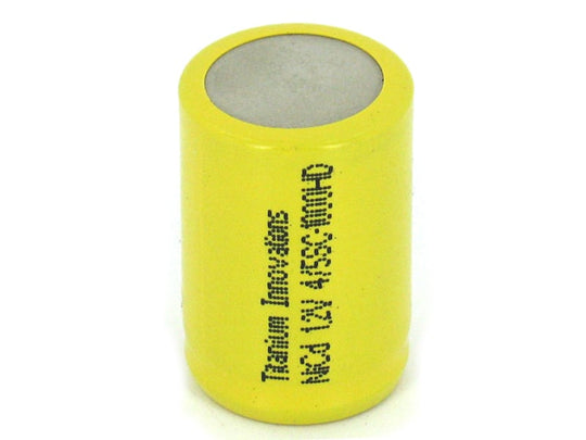 Titanium Innovations 4/5SC 4/5 Sub C 1000mah NiCd 1.2V FLAT TOP, 5C HIGH DISCHARGE RATE 4/5SC-1000HD
