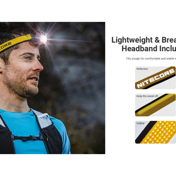 Nitecore UT27 MCT & Red Light Headlamp - 800 Lumens - Multiple Versions Available