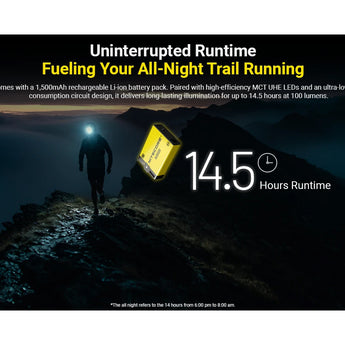 Nitecore UT27 MCT & Red Light Headlamp - 800 Lumens - Multiple Versions Available