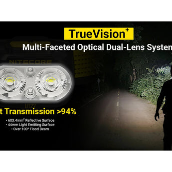 Nitecore UT27 MCT & Red Light Headlamp - 800 Lumens - Multiple Versions Available