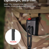 Klarus X1-V3 Tactical Flat Flashlight - 4,200 Lumens - USB-C Rechargeable 2700mAh Li-ion Battery - Slimline or Tactical Ring Versions