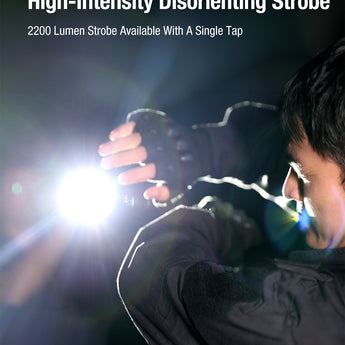 Klarus X1-V3 Tactical Flat Flashlight - 4,200 Lumens - USB-C Rechargeable 2700mAh Li-ion Battery - Slimline or Tactical Ring Versions