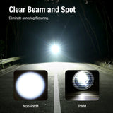 Klarus X1-V3 Tactical Flat Flashlight - 4,200 Lumens - USB-C Rechargeable 2700mAh Li-ion Battery - Slimline or Tactical Ring Versions