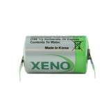 Xeno XLP-050F 1/2AA 1200mAh 3.6V High Pulse Lithium Thionyl Chloride (LiSOCI2) - Various Terminal Options