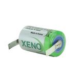 Xeno XLP-050F 1/2AA 1200mAh 3.6V High Pulse Lithium Thionyl Chloride (LiSOCI2) - Various Terminal Options