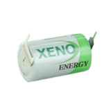 Xeno XLP-050F 1/2AA 1200mAh 3.6V High Pulse Lithium Thionyl Chloride (LiSOCI2) - Various Terminal Options