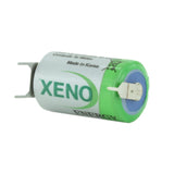 Xeno XLP-050F 1/2AA 1200mAh 3.6V High Pulse Lithium Thionyl Chloride (LiSOCI2) - Various Terminal Options