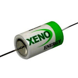 Xeno XL-050F-AX 1/2AA 1200mAh 3.6V 1.2A Lithium Thionyl Chloride (LiSOCI2) Battery with Axial Leads - Bulk