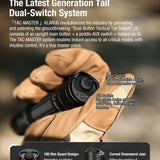 Klarus XT2CR Pro 2025 Next-Gen Tactical Flashlight - USB-C Rechargeable - 2,300 Max Lumens - Includes 1 x 18650 - Matte Black