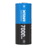 XTAR 26650 7000mAh 3.6V 10A Protected Lithium Ion (Li-ion) Button Top Battery - Boxed