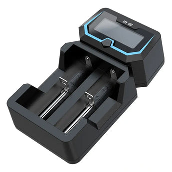 XTAR X2 sideways view with digital display on a white background