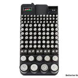Battery Store 104+ Compartment Slim-Line Battery Organizer with Tester A5101BB
