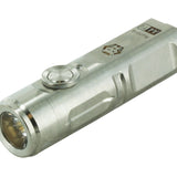 RovyVon Aurora A4 USB-C Rechargeable LED Keychain Flashlight - Titanium - Luminus SST-20 LED or Nichia 219C