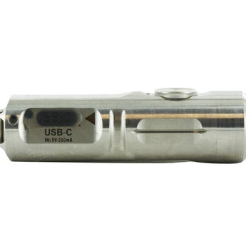RovyVon Aurora A4 USB-C Rechargeable LED Keychain Flashlight - Titanium - Luminus SST-20 LED or Nichia 219C