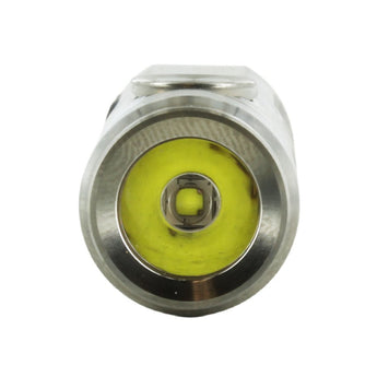 RovyVon Aurora A4 USB-C Rechargeable LED Keychain Flashlight - Titanium - Luminus SST-20 LED or Nichia 219C