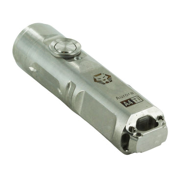 RovyVon Aurora A4 USB-C Rechargeable LED Keychain Flashlight - Titanium - Luminus SST-20 LED or Nichia 219C