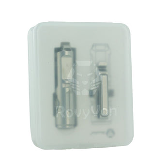 RovyVon Aurora A4 USB-C Rechargeable LED Keychain Flashlight - Titanium - Luminus SST-20 LED or Nichia 219C