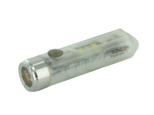 RovyVon Aurora A7 GITD USB-C Rechargeable LED Keychain Flashlight - White and UV - Nichia 219C or Luminus SST-20 LED