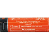 AceBeam AB14CP10 14500 1000mAh 3.6V Lithium Ion (Li-ion) Button Top Battery with Micro USB-C Charging Port