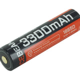 Acebeam 18650 3300mAh 3.6V Protected High-Drain Lithium Ion (Li-ion) Button Top Battery