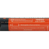 Acebeam AB18CP33-USB 18650 3300mAh 3.6V Protected High-Drain Lithium Ion (Li-ion) Button Top Battery with USB-C Charging Port