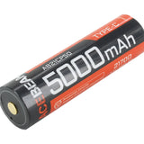 Acebeam AB21CP50-USB 21700 5000mAh 3.6V Protected High-Drain 15A Lithium Ion (Li-ion) Button Top Battery with Built-In USB-C Charging Port