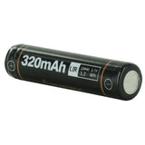 Acebeam 10440 320mAh 3.7V Unprotected High-Drain Lithium Ion (Li-ion) Button Top Battery