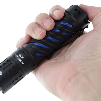 Acebeam E70-AL LED Flashlight - CREE XHP70.2 - 4600 Lumens - 6500K (Cool White) or 5000K (Neutral White) - Uses 1 x 21700 - Aluminum