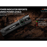 Acebeam E75 USB-C Rechargeable LED Flashlight - Cool White or High CRI LED Options - Includes 1 x 21700 - Anodized Black, Grey, Teal, Green, or MAO Gray Marbling