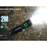 Acebeam E75 USB-C Rechargeable LED Flashlight - Cool White or High CRI LED Options - Includes 1 x 21700 - Anodized Black, Grey, Teal, Green, or MAO Gray Marbling