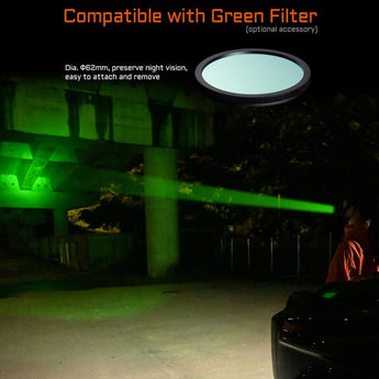 Acebeam FR60 2.0 Green Filter for the P20