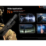 Acebeam G15 LED Weapon Light - 1800 Lumens - Luminus SFT-40 - Includes 1 x USB-C Rechargeable 18650