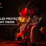 Acebeam H30 R & G USB-C Rechargeable Headlamp - CREE XHP70.2 LED - 4000 Lumens - Cool White or Neutral White - Uses 1 x 21700 (included)