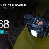 Acebeam H30 R & G USB-C Rechargeable Headlamp - CREE XHP70.2 LED - 4000 Lumens - Cool White or Neutral White - Uses 1 x 21700 (included)