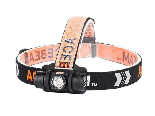 Acebeam H40 LED Headlamp - CREE XP-L HD or Luminus SST-20 - 1050 or 600 Lumens - Cool White - 1 x 14500 or 1 x AA