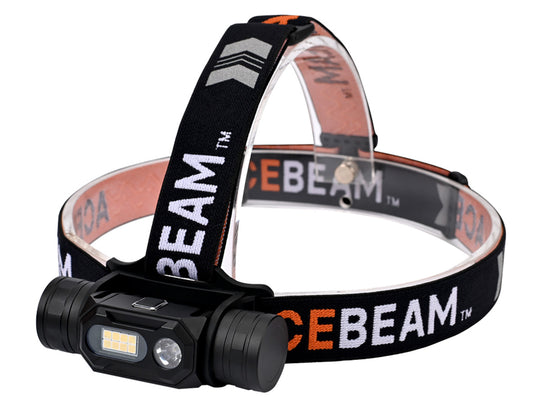 Acebeam H60 Full Spectrum LED Headlamp - High CRI LED - 1250 Lumens - Uses 1 x 18650 (Not included)