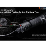 Acebeam L16 2.0 USB-C Rechargeable LED Flashlight - Luminus SFT-40 - 2100 Lumens - Includes 1 x 21700