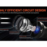 Acebeam L19 2.0 Long Range LED Flashlight - 2200 Lumens - Includes 1 x 21700 - White or Green LEDs