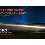 Acebeam L19 2.0 Long Range LED Flashlight - 2200 Lumens - Includes 1 x 21700 - White or Green LEDs