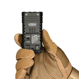 Acebeam Terminator M2 LED Flashlight - 2000-Lumen High CRI Black or 3200-Lumen Cool White OD Green - Includes 1 x USB-C Rechargeable 18650