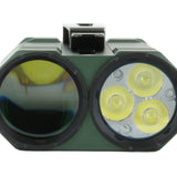 Acebeam Terminator M2 LED Flashlight - 2000-Lumen High CRI Black or 3200-Lumen Cool White OD Green - Includes 1 x USB-C Rechargeable 18650