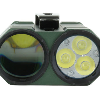 Acebeam Terminator M2 LED Flashlight - 2000-Lumen High CRI Black or 3200-Lumen Cool White OD Green - Includes 1 x USB-C Rechargeable 18650