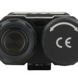 Acebeam Terminator M2 LED Flashlight - 2000-Lumen High CRI Black or 3200-Lumen Cool White OD Green - Includes 1 x USB-C Rechargeable 18650