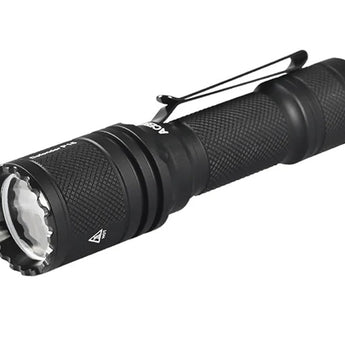 Acebeam Defender P16 USB-C Rechargeable LED Flashlight - 1800 Lumens - Luminus SFT40 - Includes 1 x 18650 - Black or Gray