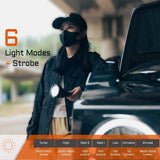 Acebeam P20 USB-C Rechargeable LED Searchlight - 5500 Lumens - Luminus SBT-90.2 or SFT-90X - Includes High-Capacity Li-ion Battery Pack