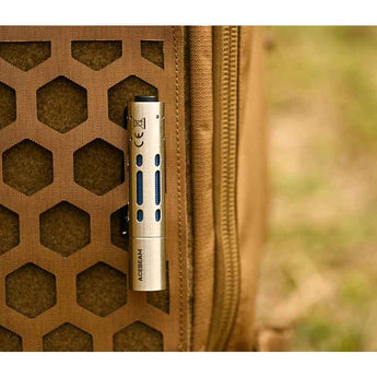 Acebeam Rider RX EDC LED Flashlight - 650 Lumens - NICHIA 219F - Includes 1 x USB-C Rechargeable 14500 - Rainbow, Blue